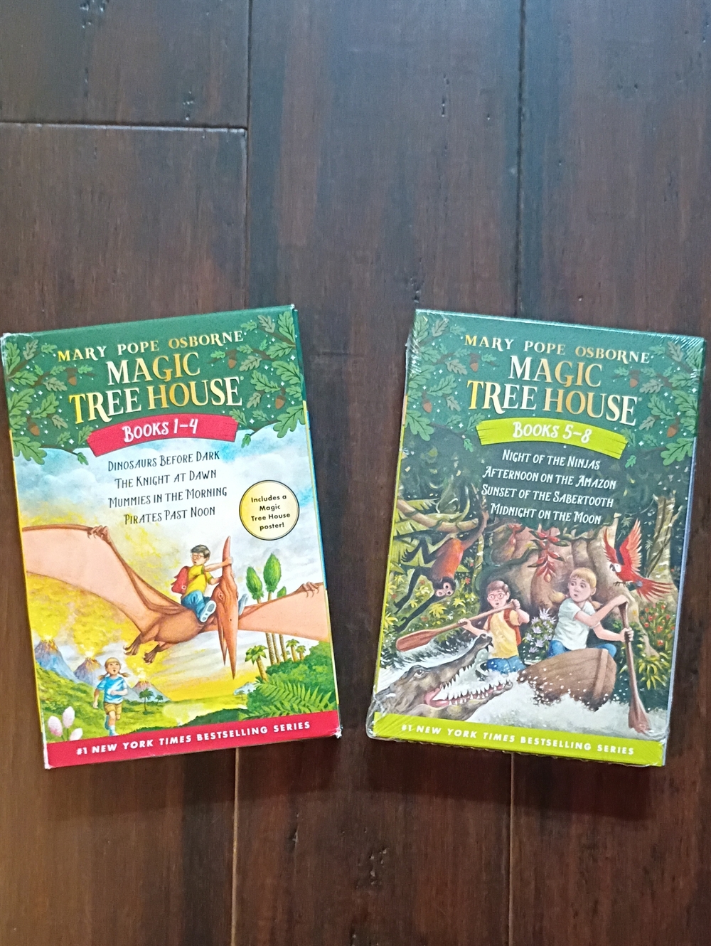 Magic Tree House Book Set - Green Cover (Books 1-8)